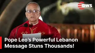 EMOTIONAL ADDRESS: Pope Leo XIV&rsquo;s Remarkable Remarks in Lebanon | Pope Leo&rsquo;s Lebanon Visit | AK1Z