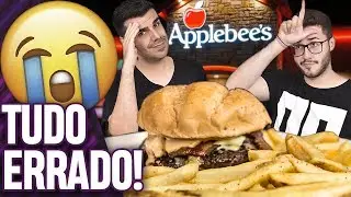 FOMOS NO APPLEBEE'S E NOS ARREPENDEMOS DO PEDIDO! | Virou Festa