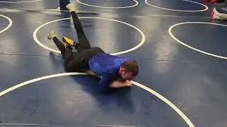 Hugging Powerhalf to chest - Leg Riding