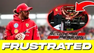 LEAKED! Hamilton uneasy about the SF-25 before the start of the Singapore GP