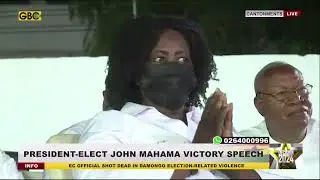 John Dramani Mahama&rsquo;s full  speech after EC declared him winner of the 2024 elections