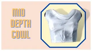 Mid Depth Cowl Pattern | Cowl Neck Design