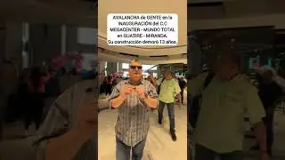 Торжественное открытие торгового центра MegaCenter в Венесуэле