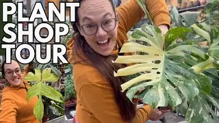 First plant shop tour of the year | Plant with Roos