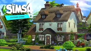 COTTAGE LIVING VILLAGE HOME 🥰🌺 | The Sims 4 Speed Build