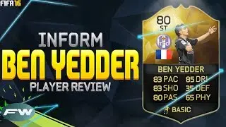 FIFA 16 IF BEN YEDDER Review (80) w/ In Game Stats & Gameplay