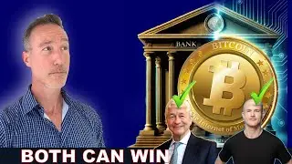 How BANKS AND CRYPTO Can BOTH Win. 55k Bitcoin Bottom