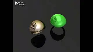 Luxury Turkish Rings 3D & STL Files | PM 20 Ladies Collection &ndash; Lot 13