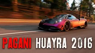 PAGANI HUAYRA 2016. Gameplay Forza Horizon 4. Customized race.