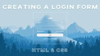 How to make Login Form using CSS and HTML