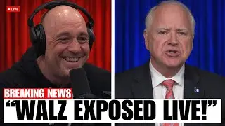 &ldquo;Tim Walz Freezes as Joe Rogan Shatters the Script on LIVE TV!