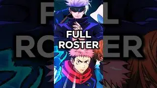 Jujutsu Kaisen Cursed Clash All Confirmed Playable Characters! (Full Roster) #shorts