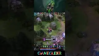 Rubick Escaping VS 5 Players #dota2 #shorts #Rubick