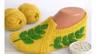 Handmade Knitting Shoes That Look Expensive 💎 | Must Watch🔥 #KnittingShoes 