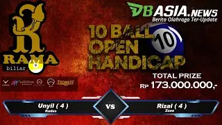Unyil Kudus  ( 4 ) vs  Rizal Zone ( 4 ) . Rama Open Handicap Yogyakarta .