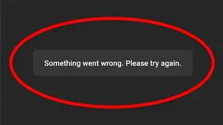 How To Fix Something Went Wrong || Please Try Again Error On Instagram