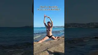 Как сесть на шпагат, если ты не гибкий #фитнес #йога #смешно