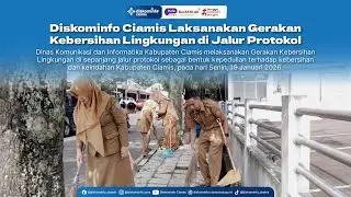 Diskominfo Ciamis Laksanakan Gerakan Kebersihan Lingkungan di Jalur Protokol