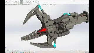 LUYỆN VẼ 3D TRÊN SOLIDWORKS BÀI 27 - OCTOPUS - ARM - SPIDERMAN