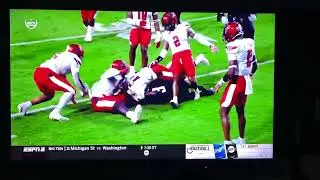 Texas Tech v NC State Leg Injury 9/17/22