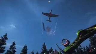 Far Cry 5 - Sniping a plane with bow & explosive arrow