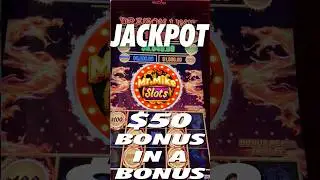PANDA MAGIC BRINGS ME A $50 BONUS IN A BONUS JACKPOT 🎰 GOOD JOB PAMDA 🐼 #shorts #fyp #jackpot