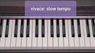 Vivace from Faber Piano Performance Lv. 3A slow tempo
