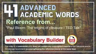 41 Advanced Academic Words Ref from 