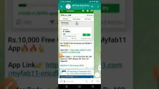 Rs.50000+ Free Entry on Fantasy Apps | Free Giveaways | Alternative  Apps of Dream11