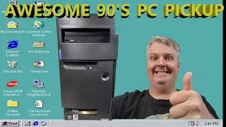 Awesome 90's PC Pickup IBM Aptiva 2198 Windows 98SE Full install