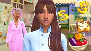 Can my sim achieve her dream of buying a restaurant? // Sims 4 chef let&rsquo;s play!