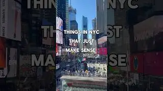 NYC is a sensory overload 🇺🇸. Never a dull day😂 #nyc #newyork #newyorkcity #travel #america