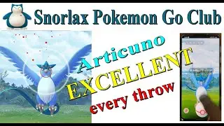 Circle Lock Method Pok&eacute;mon Go &ndash; Catching Legendary Pok&eacute;mon Articuno. Excellent every throw.