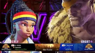 [SF6] 101st Legend Kimberly vs 55th Legend Sagat | High-Level Replay