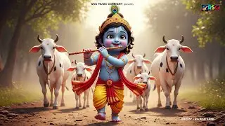 छोटी छोटी गैया छोटे छोटे ग्वाल। Choti Choti Gaiya Chote Chote Gwal। #kanha #krishna #krishnabhajan