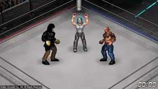 FIRE PRO WRESTLING WORLD Frankenstein Monster VS Jairon Fer