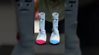 🧦 Socks on a Treadmill: AI Motivational Gym Coach #GymShorts #Sora2Funny #WeirdGym #Motivational