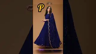 #viralshort beautiful 🤩 wedding anarkali suit set #fashion #uniquedesing #shortsvideo