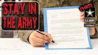 STAY IN THE ARMY: How to renew your contract