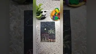 Today I made oil pastel art !! #short #yt short #creativity #anshra Zubair #art #DIY #art and craft.