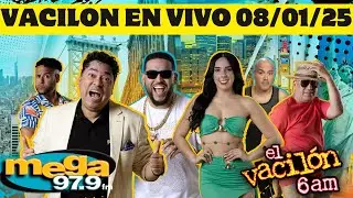 Mega 97.9 El Vacil&oacute;n de la Ma&ntilde;ana EN VIVO VIERNES 08/01/25