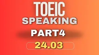 24.03 토익스피킹 PART4 모의고사 +  Book/ meeting 🔥/event 🔥