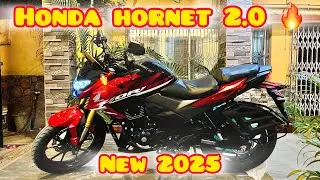 New Honda Hornet 2.0 2025 delivery | Red version,Traction control,Dual channel ABS ￼