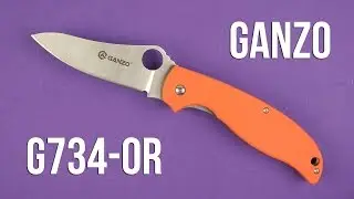 Распаковка Ganzo G734 Orange