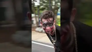 Ползунки повсюду в Blood Yard в SCarowinds! #шорты #призрак #хеллоуин #carowinds