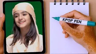 Speed Art: Speed Art: Drawing the Beautiful Nawal Khan | Zari Art Club