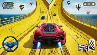 Super Crazy Mega Ramp GT Car Racing - Extreme Car Stunts Master Driving : Android Gameplay 🔥