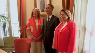 Visita del Embajador de la Rep&uacute;blica Popular China en Espa&ntilde;a, Yao Jing, al CEMAD