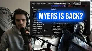Myers Finally Buffed (or Un-Nerfed) | Patch 9.2.3 - Dead by Daylight