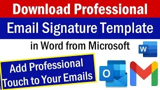 Email Signature Gallery | How To Create an Email Signature | Email Signature Templates Free Download